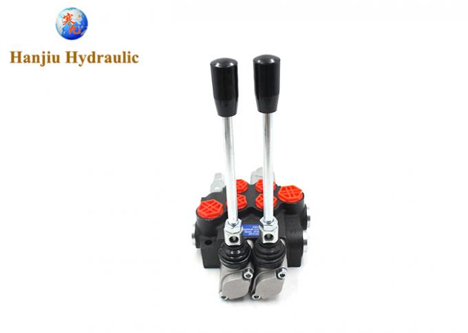 Hydraulisches Durchflussregelventil 1 Spule Doppeltwirkend – Mit Verstellbarem Entlastungshebel, Gusseisen, 16/20 MPa, Für Gabelstapler, Müllwagen & Baumaschinen