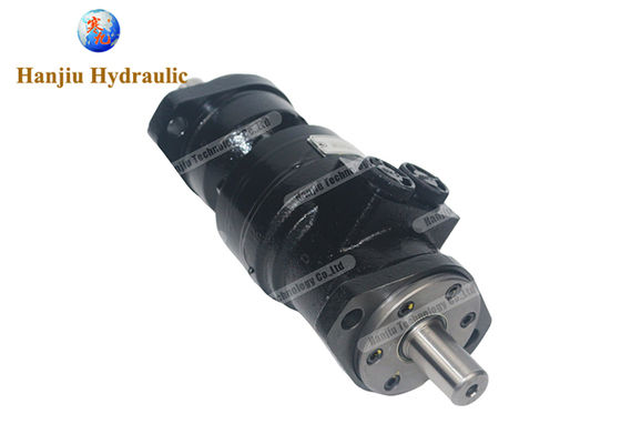 BMRYB Dual Shaft Hydraulic Orbital Motors 80-400 cc/rev fit Kassbohrer Rolfo car transporter trailer MRB80C/C, 25mm key shaft,2 holes oval mounting flange