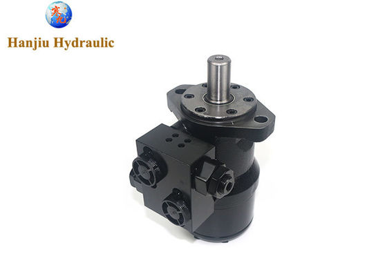 Hydraulic Orbit Motor BMR250, 2bolts flange , 25mm straight key shaft with crossover relief valve