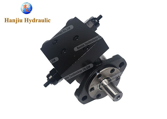 BMP-200-2-E-D&FYPD-10-D Gerotor Hydraulic Motor with Relief Valve Block for Long Life Heavy Duty Applications