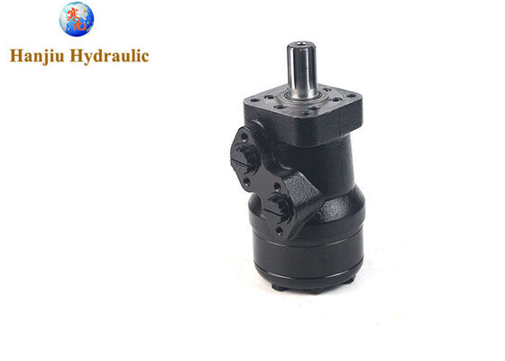 Hydraulic orbit motor MLHRQ160, 4 square flange, SAE 6B spline shaft for garbage truck hydraulic motor