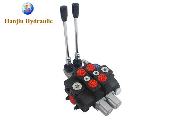 HSSD8 Serie 2 Bank Hydraulisches Monoblockventil 31,5Mpa 80 L/Min Durchflussrate