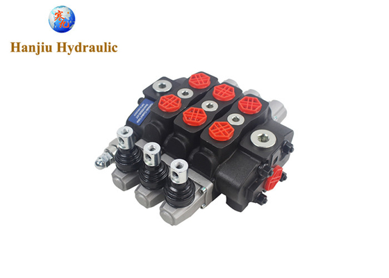 Ausrüstung für den Bergbau HSSD8 Serie 3 Bank Hydraulisches Abschnittsventil 31,5Mpa 80 L/Min Durchfluss