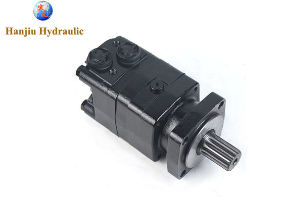 151F0543 OMS 100 hydraulischer Orbitalmotor 100 cm3 mit gesponnener Z14-Welle und spezieller Flansche