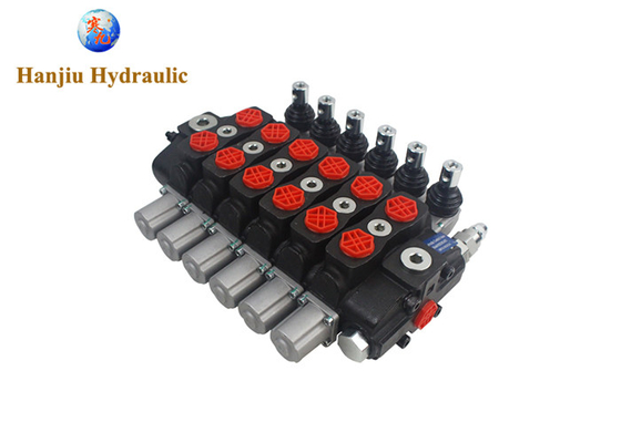 HSSD8 Waldkranventil 6 Bank Zylinderrollen Sektionstyp Walvoil hydraulische Ventile ersetzen