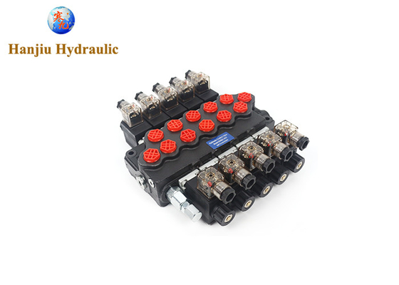 Elektro-Hydraulik-Steuerventil der Serie SD5 Monoblock-Richtungssolenoidventil 40 Liter