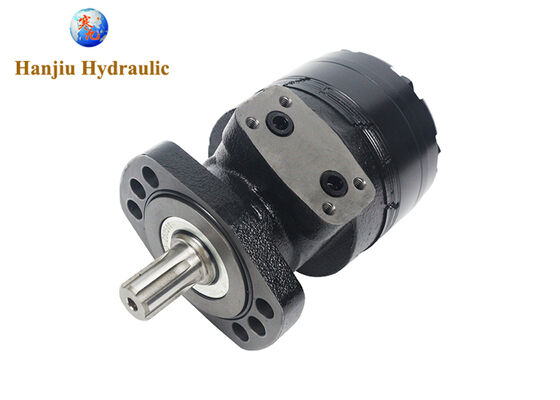 BMER-2-300-FH-SW Niedriggeschwindigkeits-Hochdrehmoment-Hydraulikmotor mit 300 ml/h 6-Bolzflansche und Spline-Welle