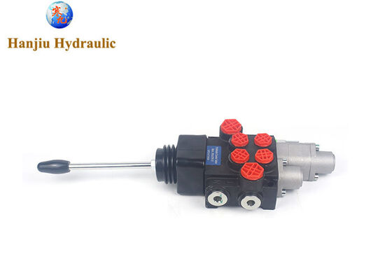 Hydraulisches Richtregelventil Joystickventil 2P40 für Baggerlader und montierte Ladegeräte mit schwimmender Funktion